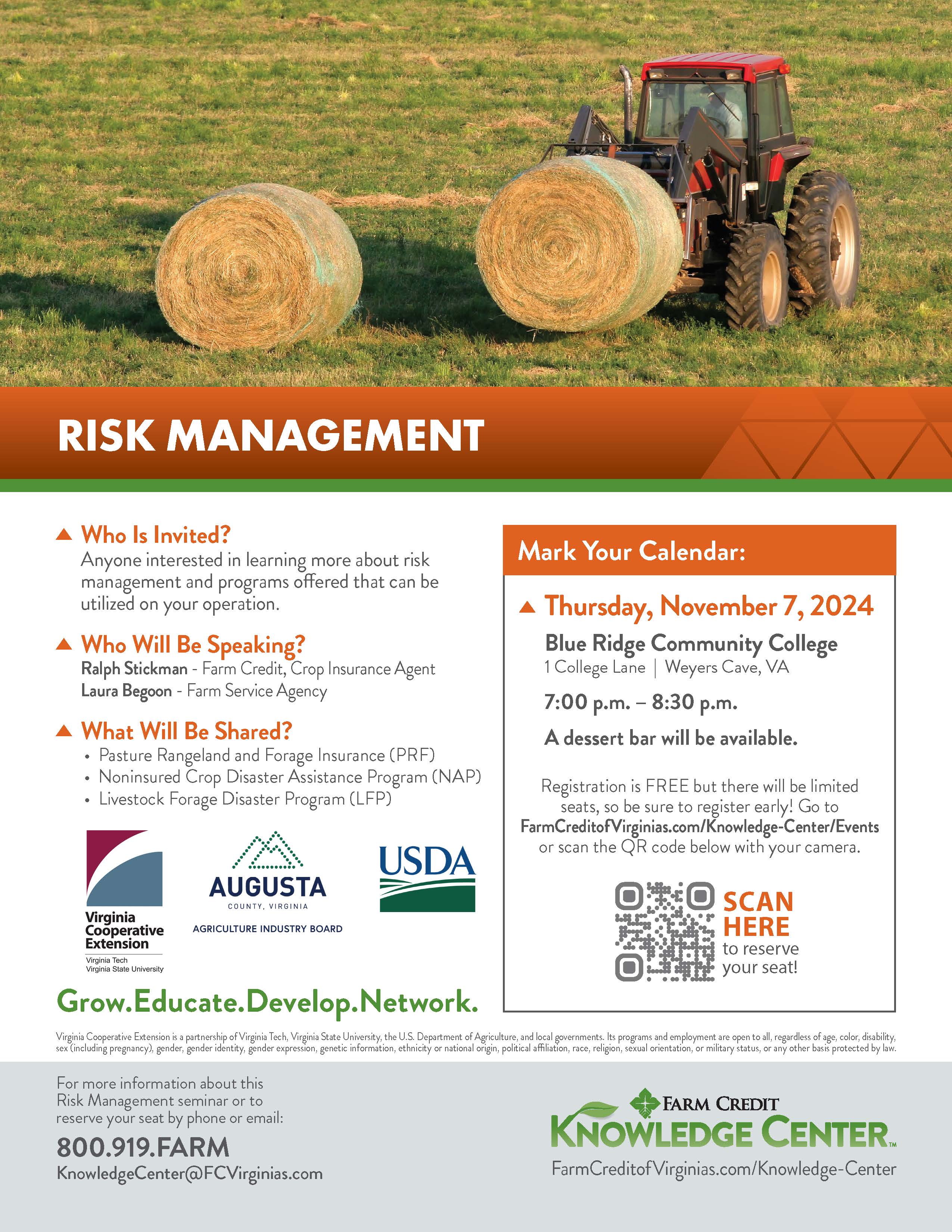 Image of risk management flyer