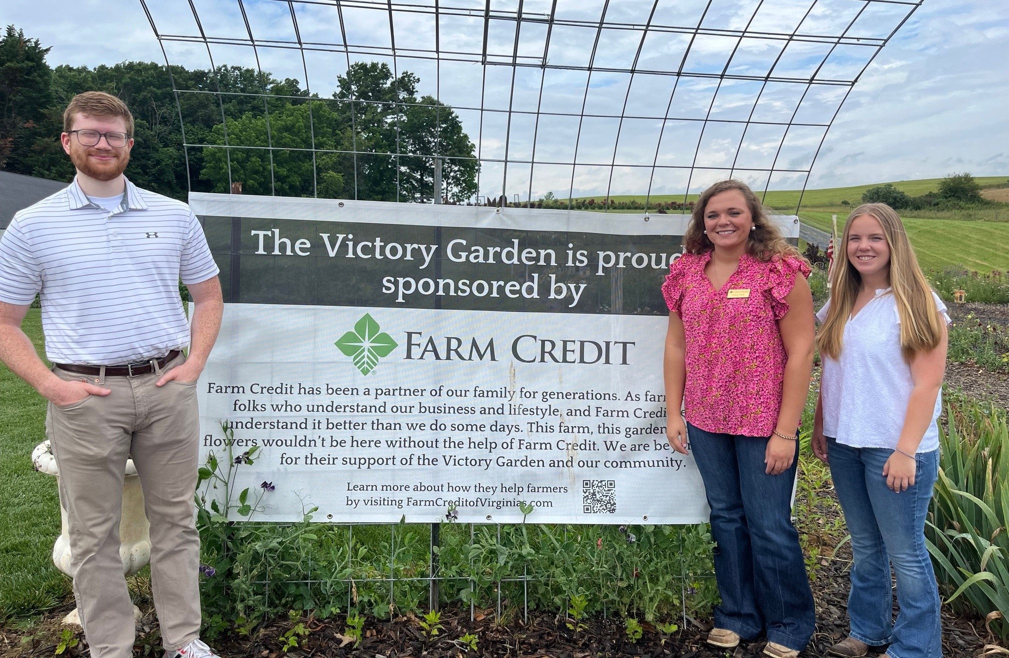 Harmony Harvest Farm victory garden interns