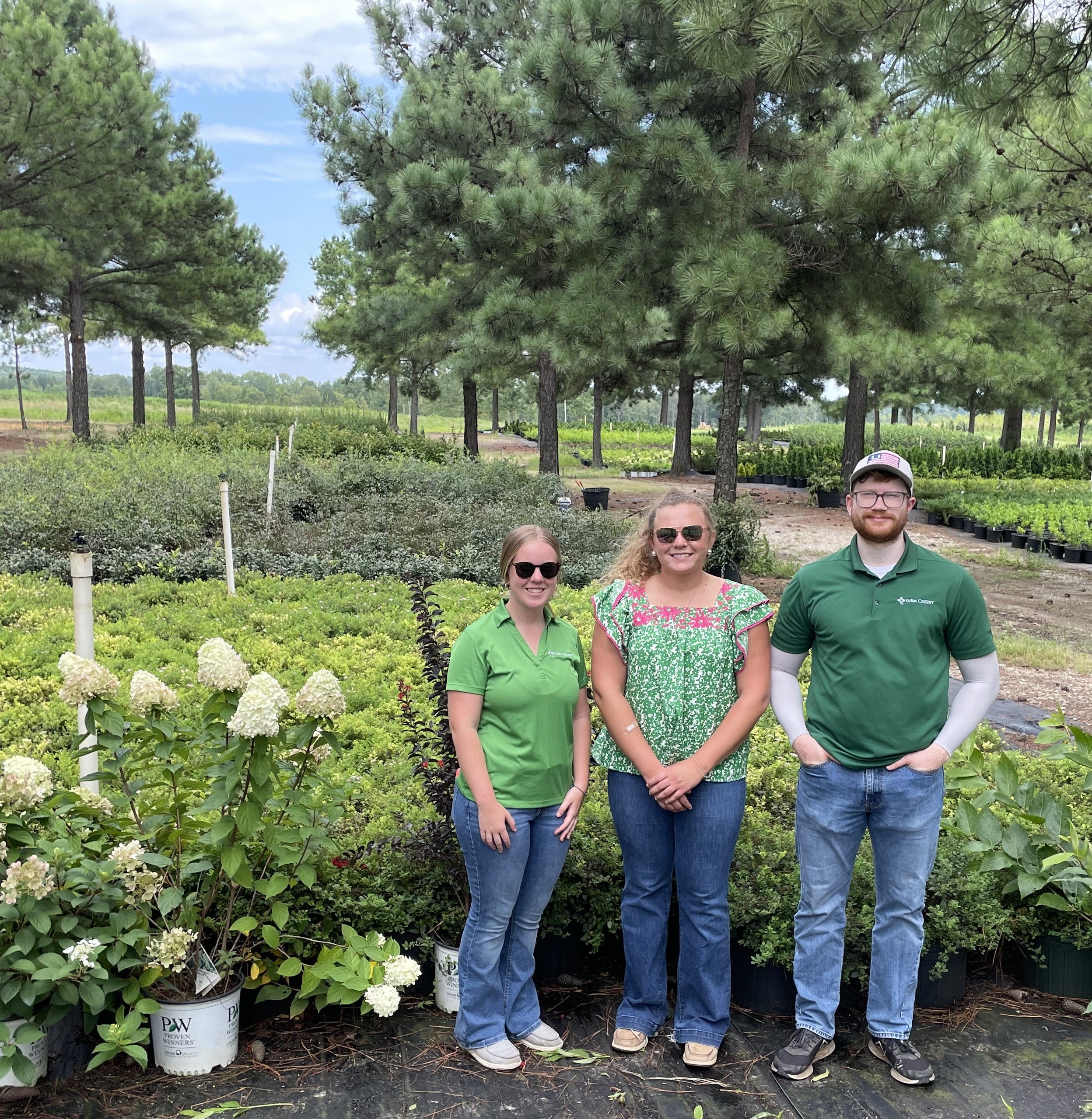 Lewis Nursery intern tour